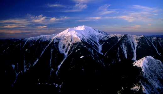 Mount Senjo from Mount Komatsu 1997-1-1