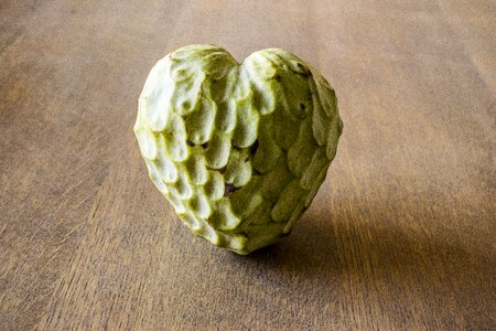 Green valentine vegetables photo