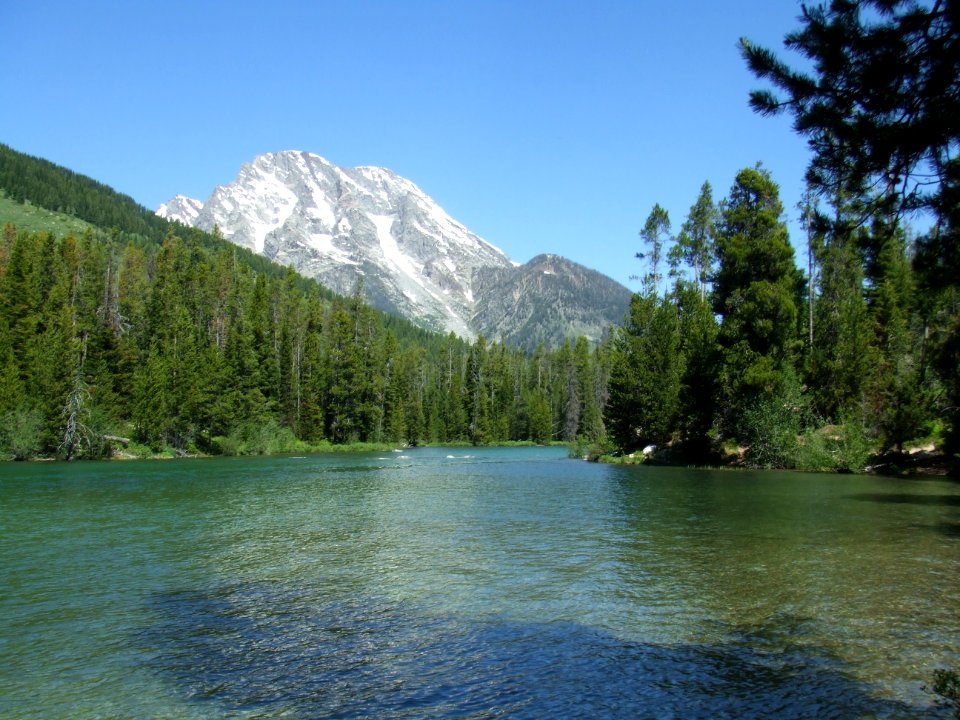 Mount Moran, Grand Teton National Park, July 2010