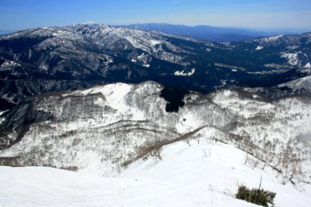 Mount Nobuse slope on east side 2011-04-17