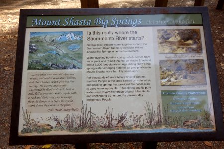 Mount Shasta Big Springs - Mount Shasta City Park - Mount Shasta City, California - DSC02778