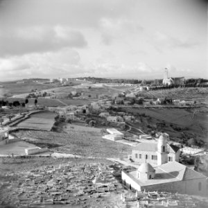 Mount Scopus met enkele kerken, Bestanddeelnr 255-5145