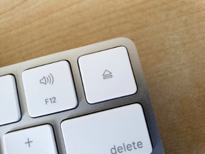 Mostly useless eject key on 2020 MLA22LL-A US Magic Keyboard