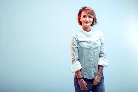 Seductive portrait fashion