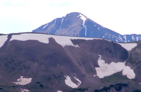 Mount Richthofen viewed from Tundra World Nature Trail photo