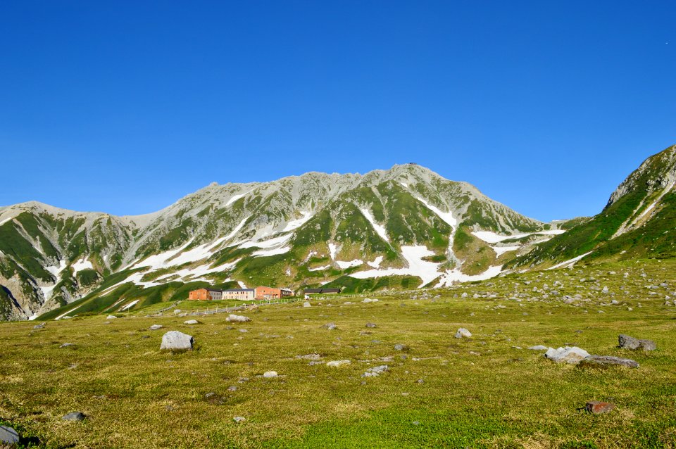Mount Tate viewed from Murodo