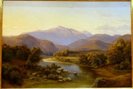 Mount Washington by Ann Sophia Towne Darrah, 1857, oil on canvas - Currier Museum of Art - Manchester, NH - DSC07516 photo