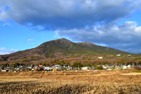Mount Tsukuba in winter