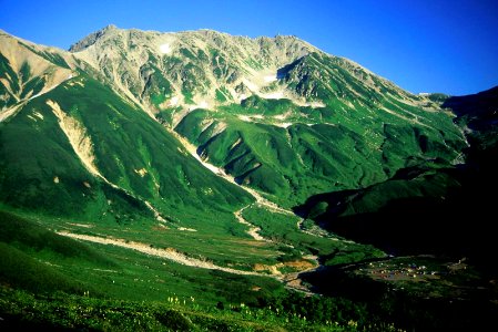 Mount Tate and camp cite 1995-08-19