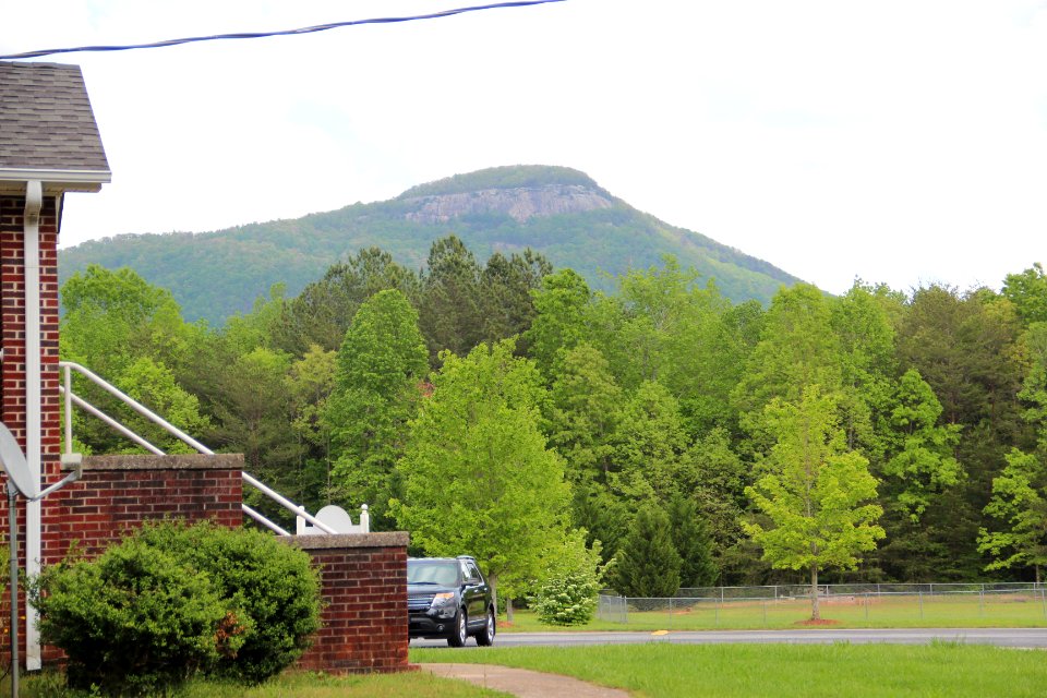 Mount Yonah viewed from Yonah Georgia April 2017 2
