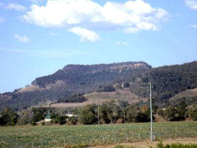 Mount Whitestone seen from Fordsdale
