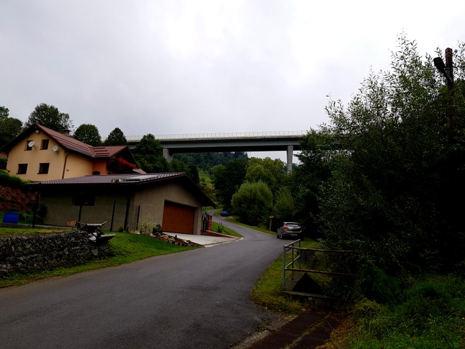 Most autostrady D3 w Skalite-Kudlov na Słowacji (1)