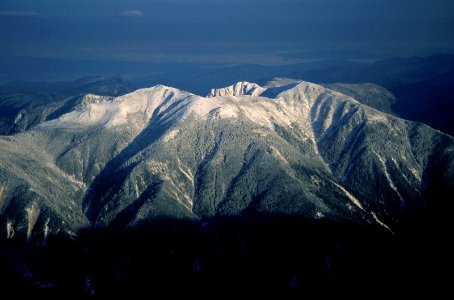 Mount Kogochi from Mount Arakawa 1999-10-29