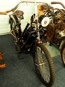 Motor-Sport-Museum am Hockenheimring, 1895 Hildebrand & Wolfmüller replica, pic1