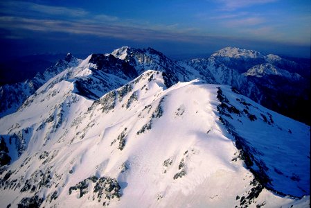 Mount Hotaka from Mount Yari 1995-05-05