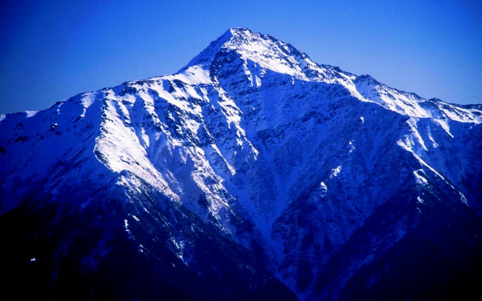 Mount Kita from Kosenjo 1996-12-31