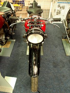 Motor-Sport-Museum am Hockenheimring, Red CM 500 with OHV engine, pic4