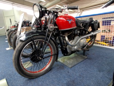 Motor-Sport-Museum am Hockenheimring, Red CM 500 with OHV engine, pic1