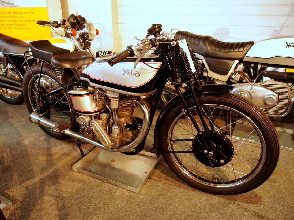 Motor-Sport-Museum am Hockenheimring, Norton motorcycle pic2