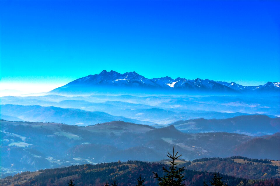 Sky landscape summer