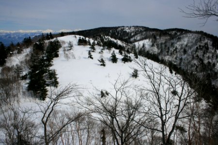 Mount Kurai from south 2011-02-20