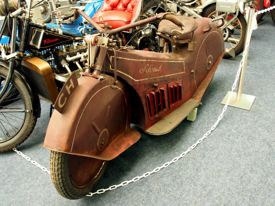 Motor-Sport-Museum am Hockenheimring, 1923 Schmid motorcycle pic2