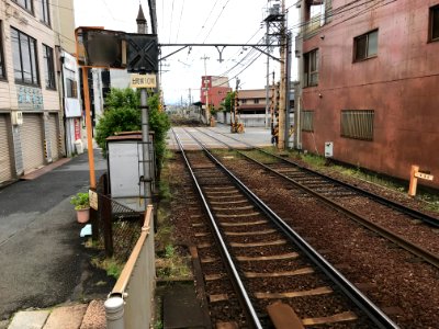 Mototanaka station road crossing 20200517