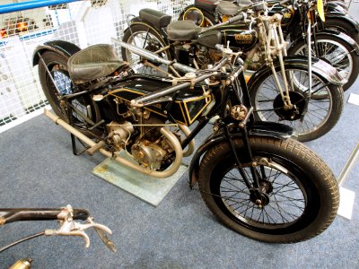 Motor-Sport-Museum am Hockenheimring, 1914 Rudge TT Multi, Rudge-Whitworth Four Valve Four Speed motorcycle, pic2