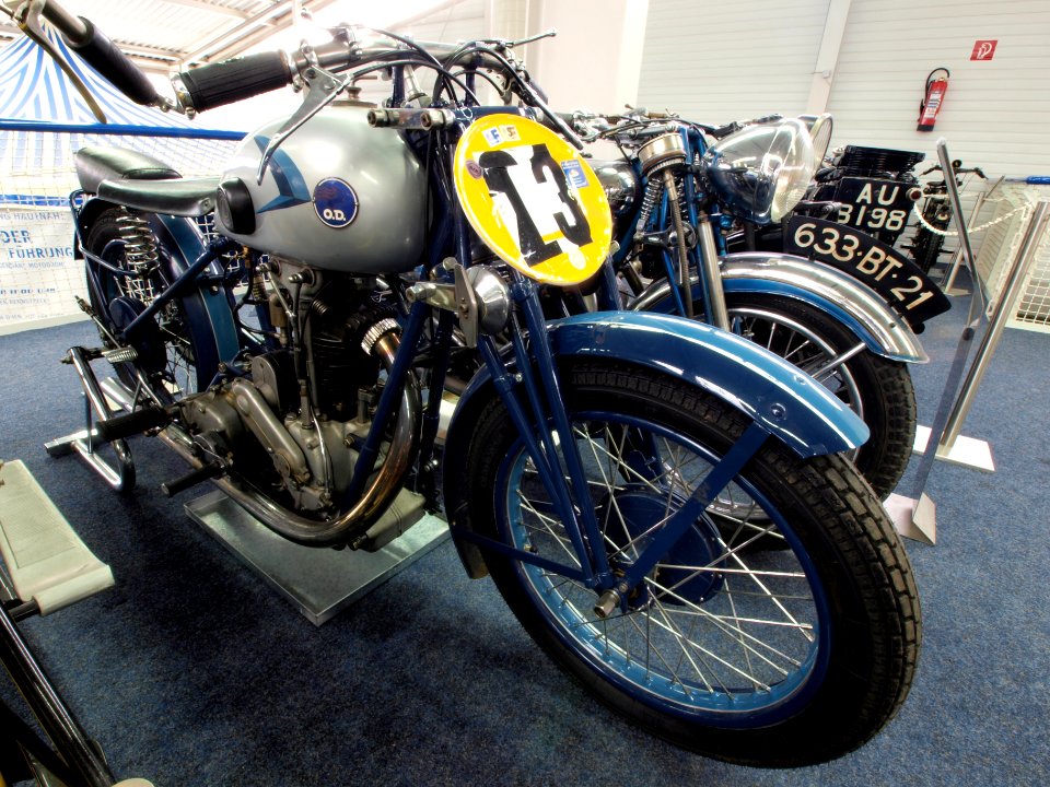 Motor-Sport-Museum am Hockenheimring, OD motorcycle (Ostner Dresden) pic1