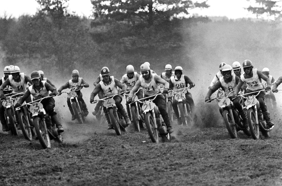Motorcross Des Nations 1967 te Markelo. Renners in aktie, Bestanddeelnr 920-6733
