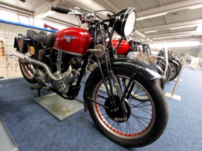 Motor-Sport-Museum am Hockenheimring, Red CM 500 with OHV engine, pic2