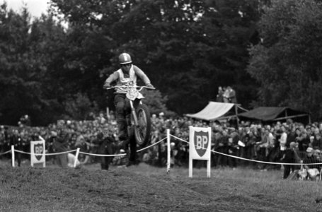 Motorcross Des Nations 1967 te Markelo. Renners in aktie, Bestanddeelnr 920-6734