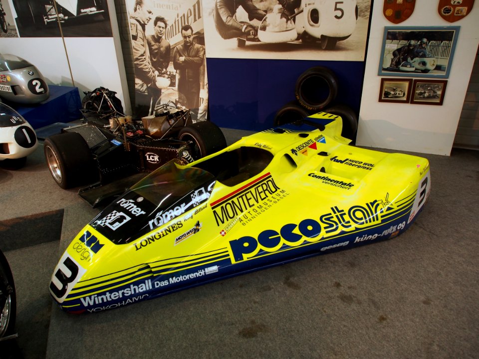 Motor-Sport-Museum am Hockenheimring, Motorcycle sidecar driven by Rolf Bilard and Kurt Waltisperg pic2
