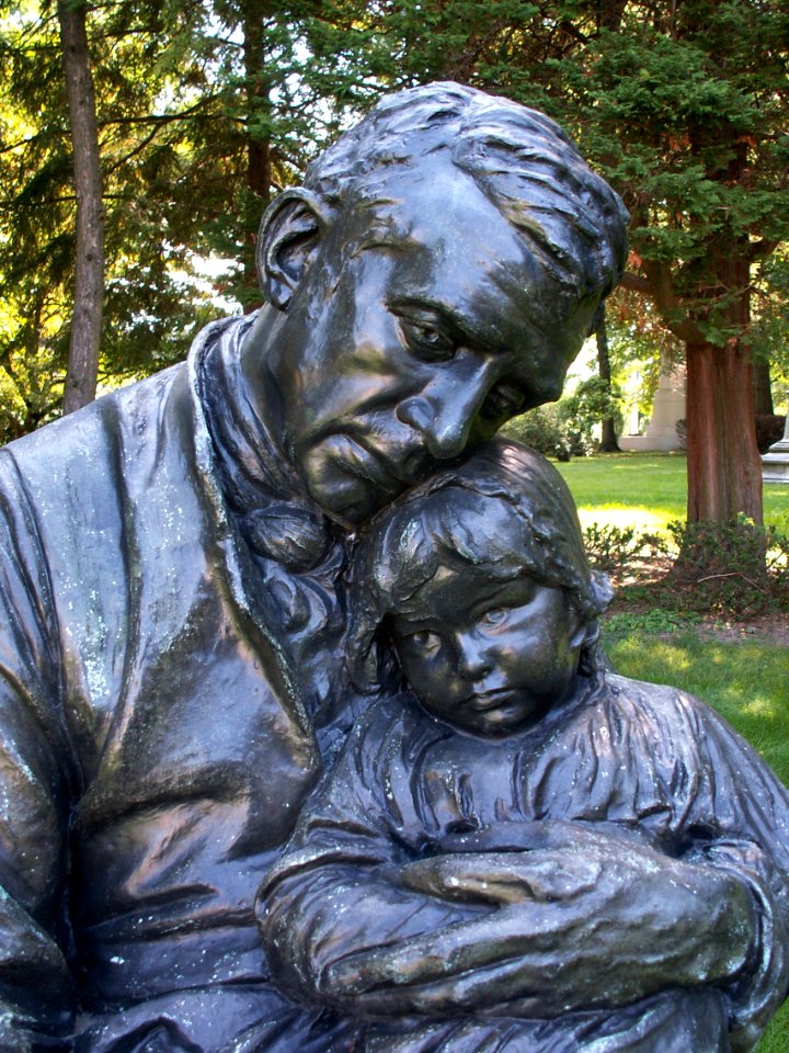 Motherless (detail), by George Anderson Lawson