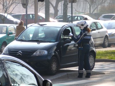 Moto de la police municipale (Strasbourg) 01