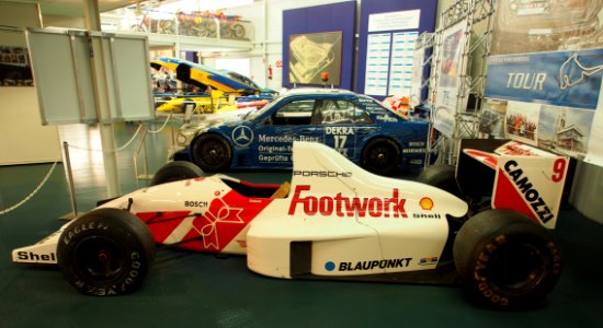Motor-Sport-Museum am Hockenheimring, 1991 Footwork Porsche A11C, pic1