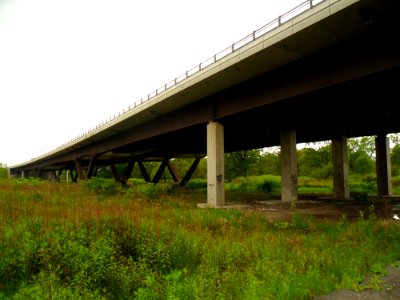 Most autostradowy nad Odrą w pobliżu Starego Bogumina 2