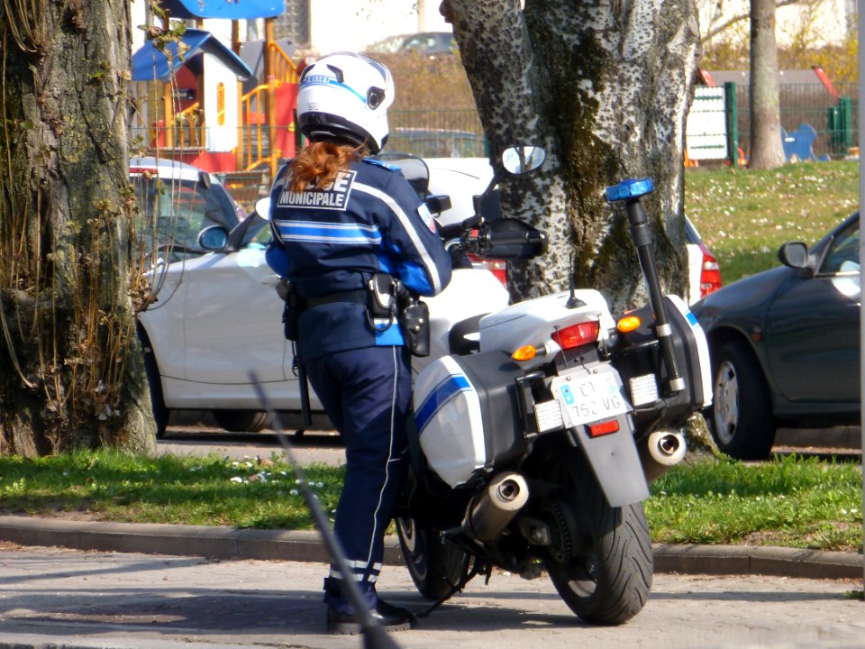 Moto de la police municipale (Strasbourg) 03