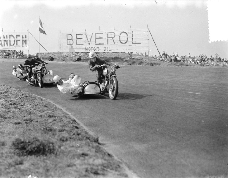 Motorraces op het circuit van Zandvoort. Zijspannen, Bestanddeelnr 905-1183