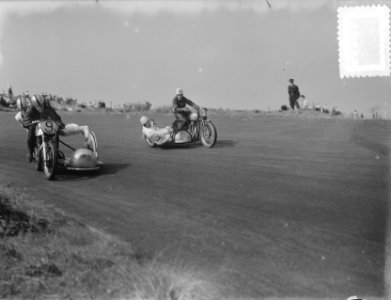 Motorraces op het circuit van Zandvoort. Zijspannen, Bestanddeelnr 905-1181