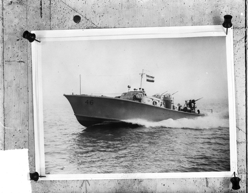 Motortorpedoboot Hr. Ms. MGB 46 Panter, Bestanddeelnr 903-4874