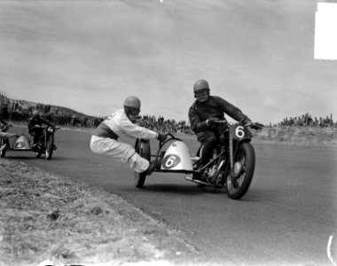 Motorraces Zandvoort zijspan 6, Bestanddeelnr 903-3674