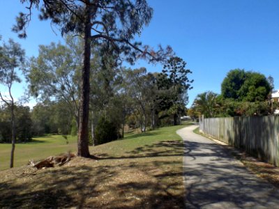 Moreton Bay Cycleway at Rothwell, Queensland