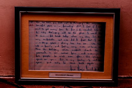 Morgan House Kalimpong Testimonial of famous Actor Nargis and Sunil Dutt