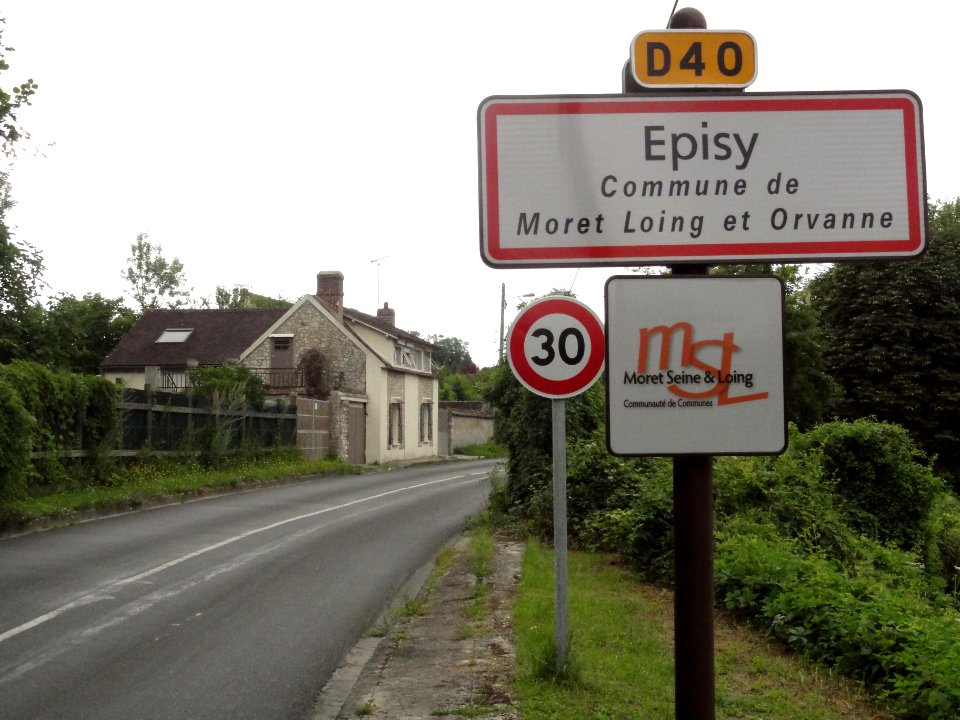 Moret Loing et Orvanne (Seine-et-Marne) entrée d'Épisy