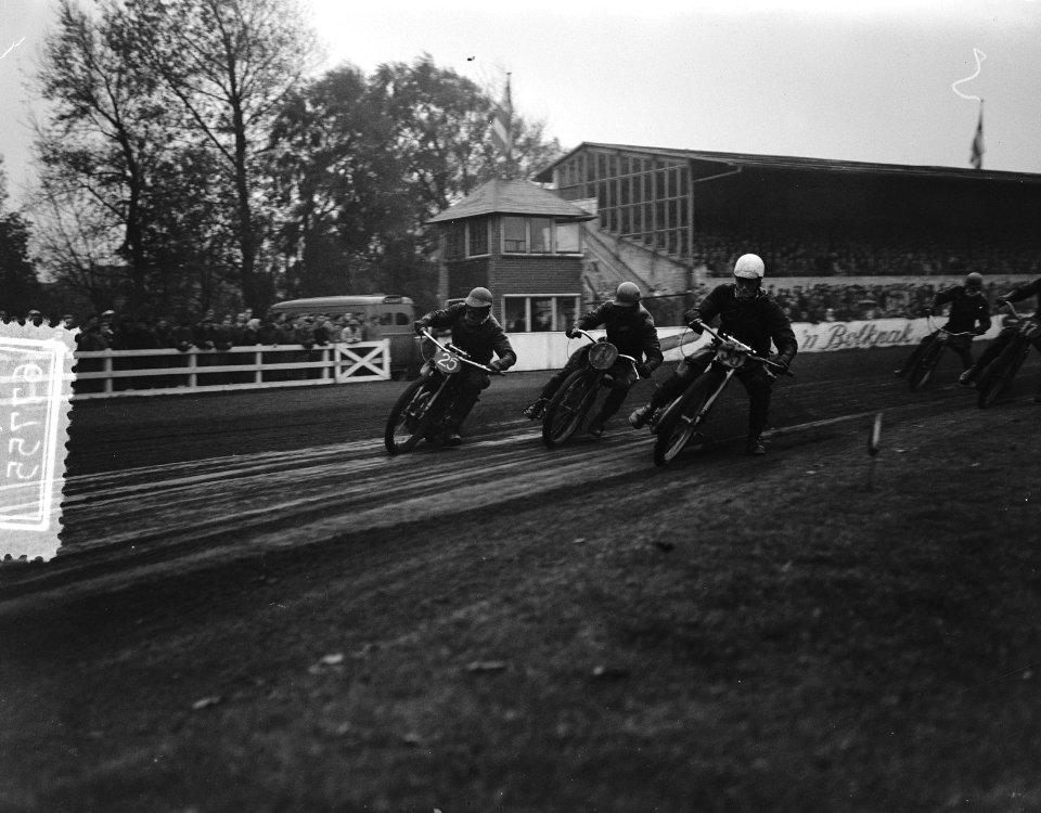 Motorrijden langebaankampioenschappen van Nederland, Alkmaar o.a. overzicht race, Bestanddeelnr 906-7755