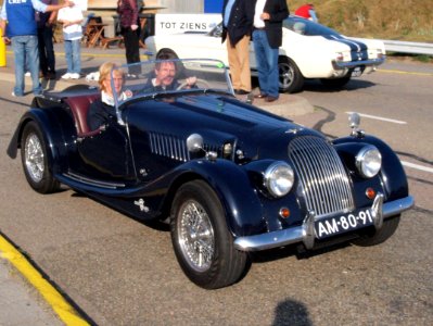 MORGAN PLUS 4 dutch licence registration AM-80-91-