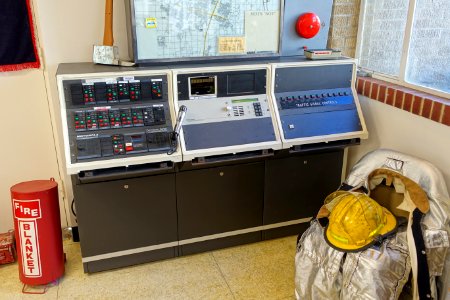 Motorola Centracom Series with Traffic Signal Controls - Austin Fire Museum - Austin, Texas - DSC09355