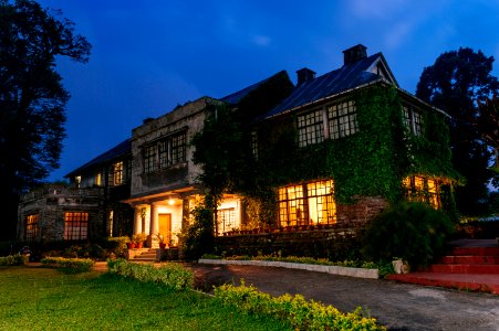 Morgan House Kalimpong Late evening shot of the front portion