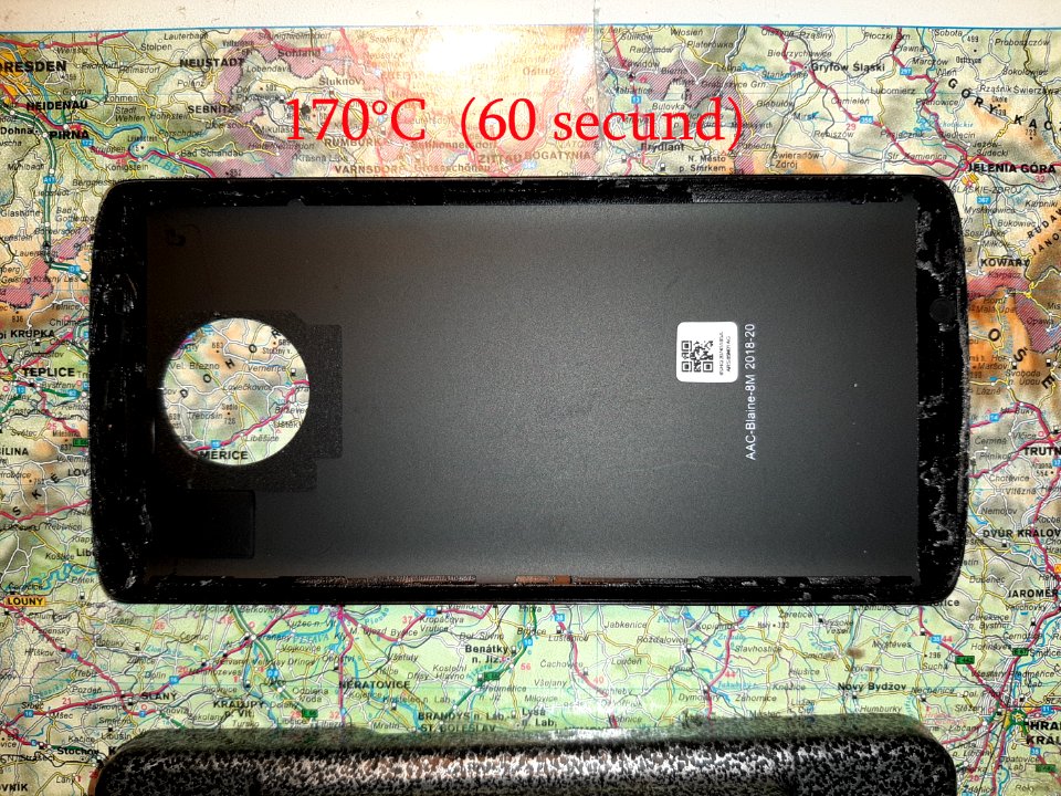 Motorola cell phone disassembly 1